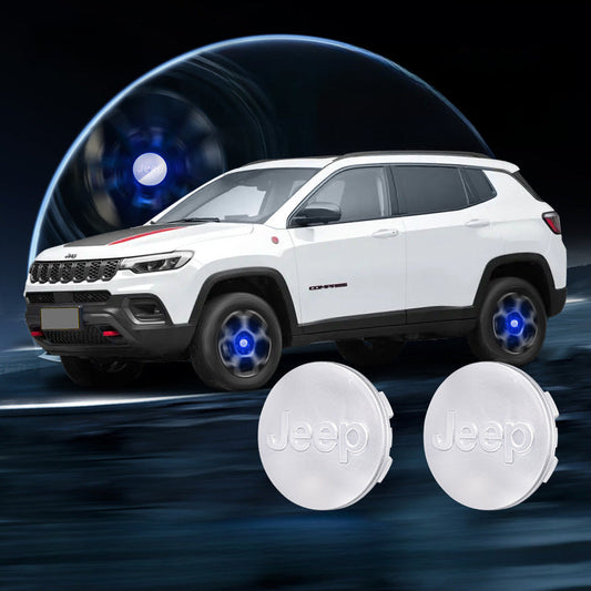 Jeep-Compatible Magnetic Suspension Hub Caps & LED Suspension Luminous Wheel Hub Lights