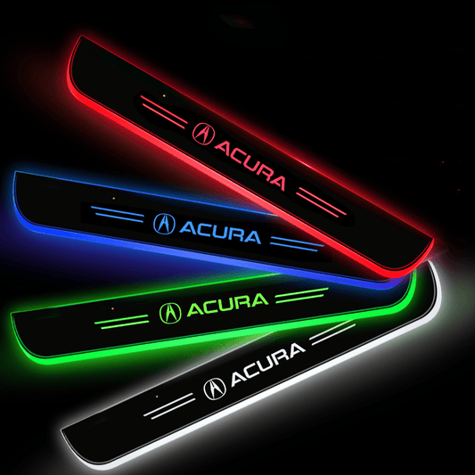 Acura-Compatible Smart LED Color Car Door Sill Protector