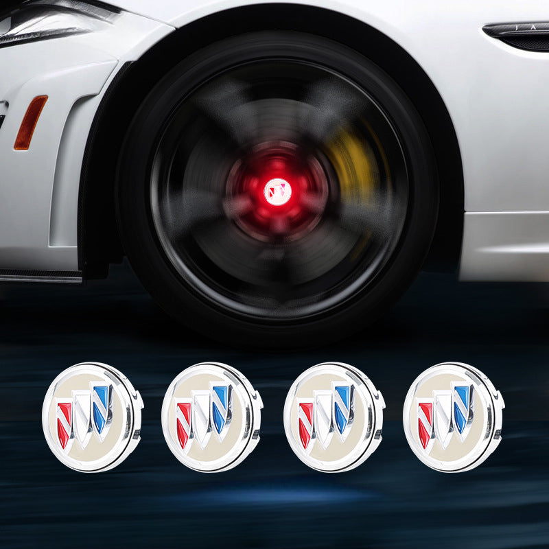 Buick-Compatible Magnetic Suspension Hub Caps & LED Suspension Luminous Wheel Hub Lights