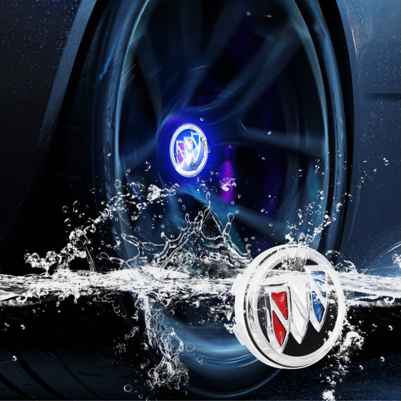 Buick-Compatible Magnetic Suspension Hub Caps & LED Suspension Luminous Wheel Hub Lights