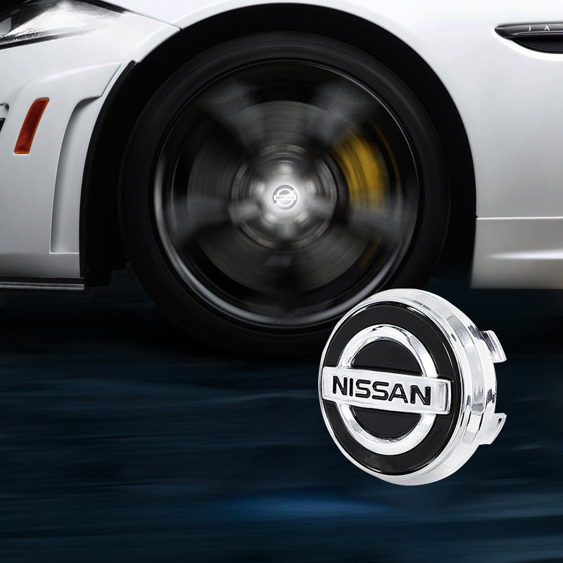 Nissan-Compatible Magnetic Suspension Hub Caps & LED Suspension Luminous Wheel Hub Lights