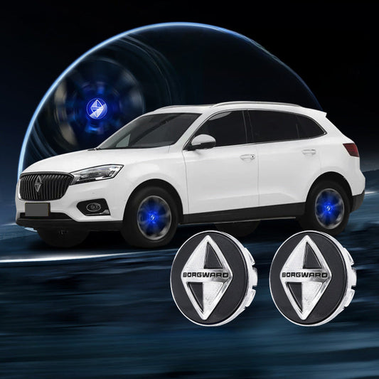 Borgward-Compatible Magnetic Suspension Hub Caps & LED Suspension Luminous Wheel Hub Lights