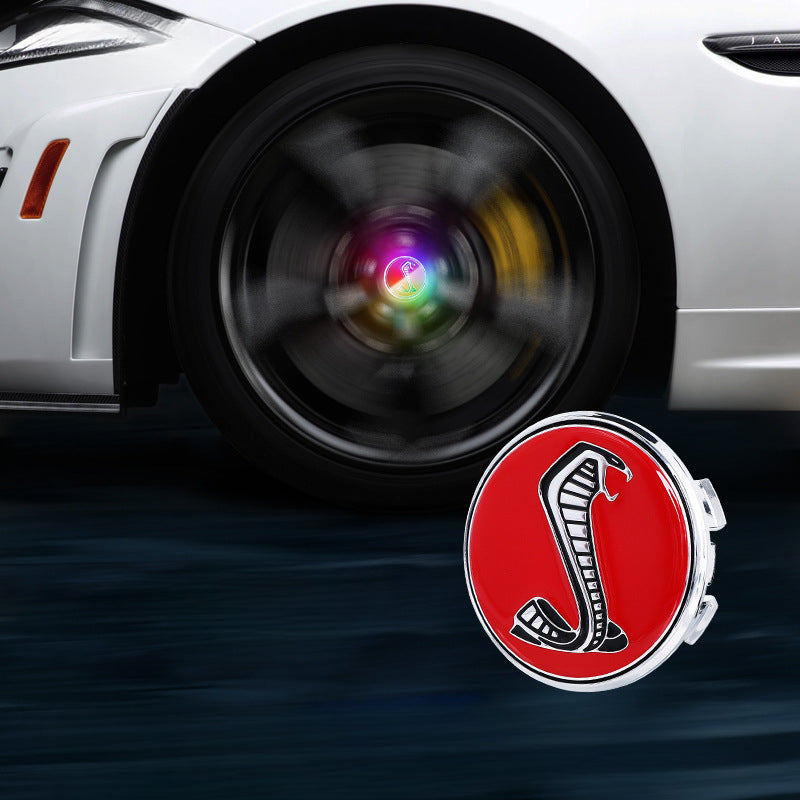 Ford-Compatible Magnetic Suspension Hub Caps & LED Suspension Luminous Wheel Hub Lights