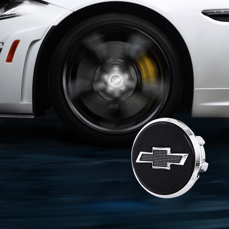 Chevrolet-Compatible Magnetic Suspension Hub Caps & LED Suspension Luminous Wheel Hub Lights