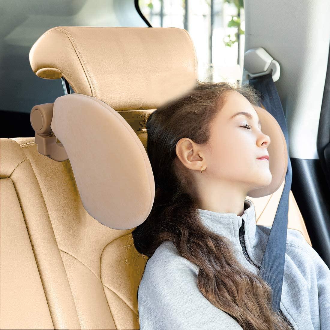 Universal Memory Foam Safety Headrest For Car Seats