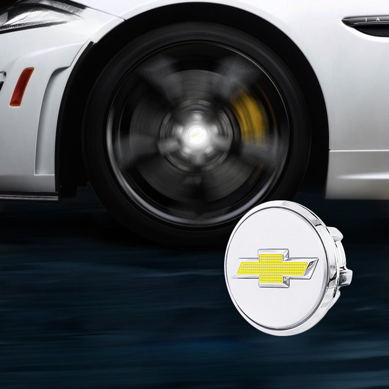 Chevrolet-Compatible Magnetic Suspension Hub Caps & LED Suspension Luminous Wheel Hub Lights