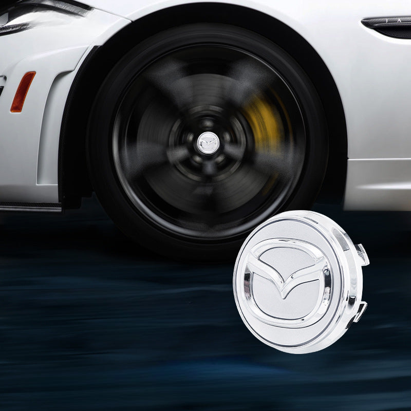 Mazda-Compatible Magnetic Suspension Hub Caps & LED Suspension Luminous Wheel Hub Lights