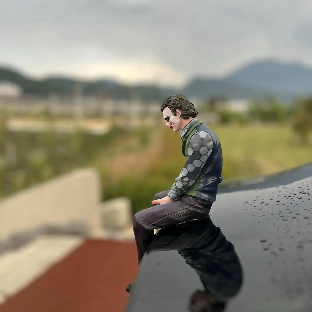 Car Roof Clown Decoration Figure