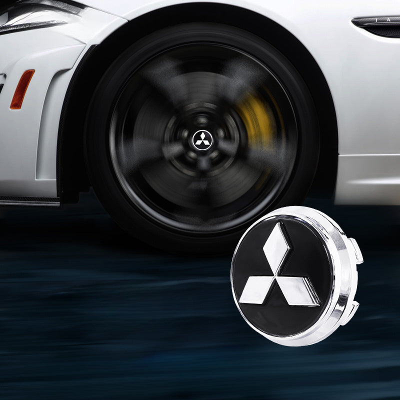 Mitsubishi-Compatible Magnetic Suspension Hub Caps & LED Suspension Luminous Wheel Hub Lights