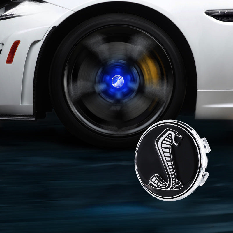 Ford-Compatible Magnetic Suspension Hub Caps & LED Suspension Luminous Wheel Hub Lights