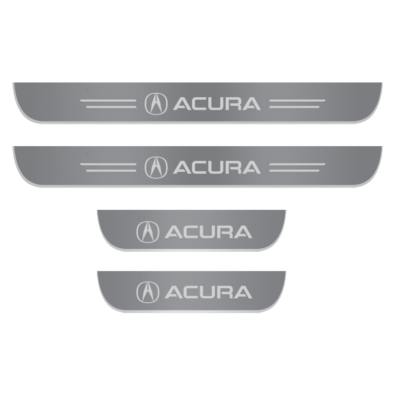 Acura-Compatible Smart LED Color Car Door Sill Protector