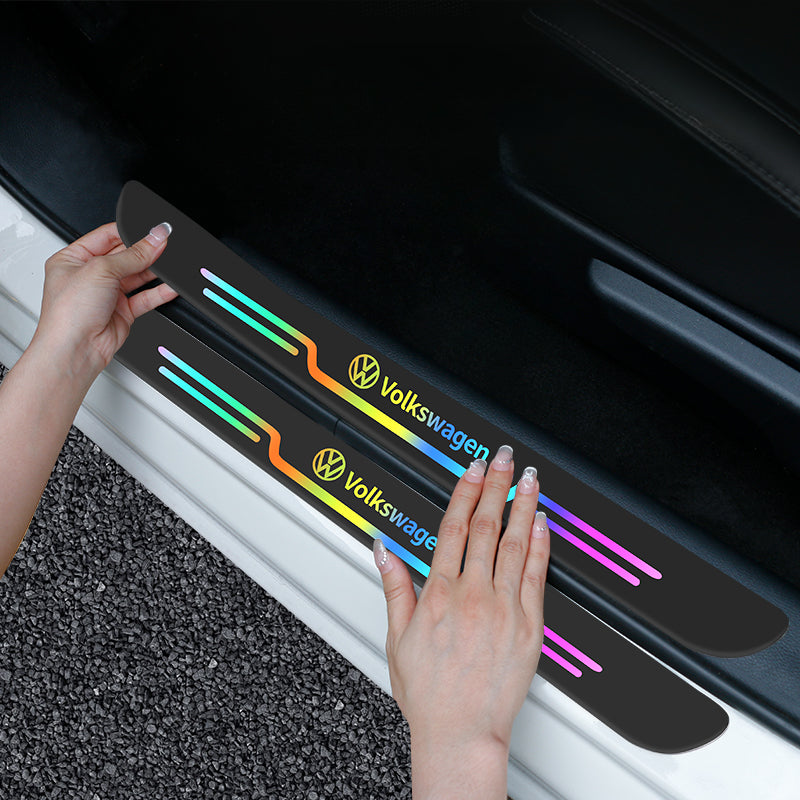 Colored Car Door Sill Strips