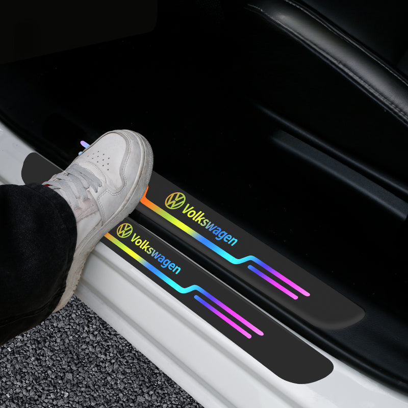 Colored Car Door Sill Strips