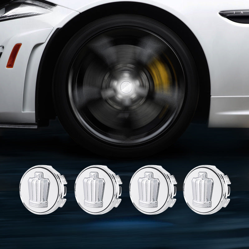 Toyota & Crown-Compatible Magnetic Suspension Hub Caps & LED Suspension Luminous Wheel Hub Lights