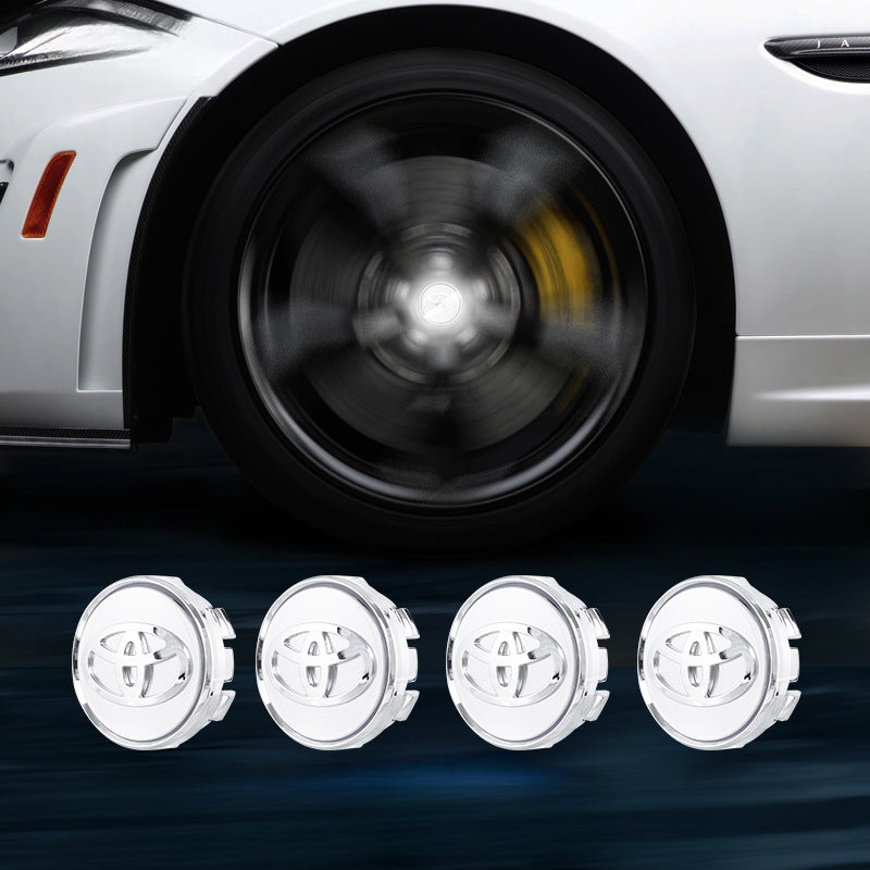 Toyota & Crown-Compatible Magnetic Suspension Hub Caps & LED Suspension Luminous Wheel Hub Lights