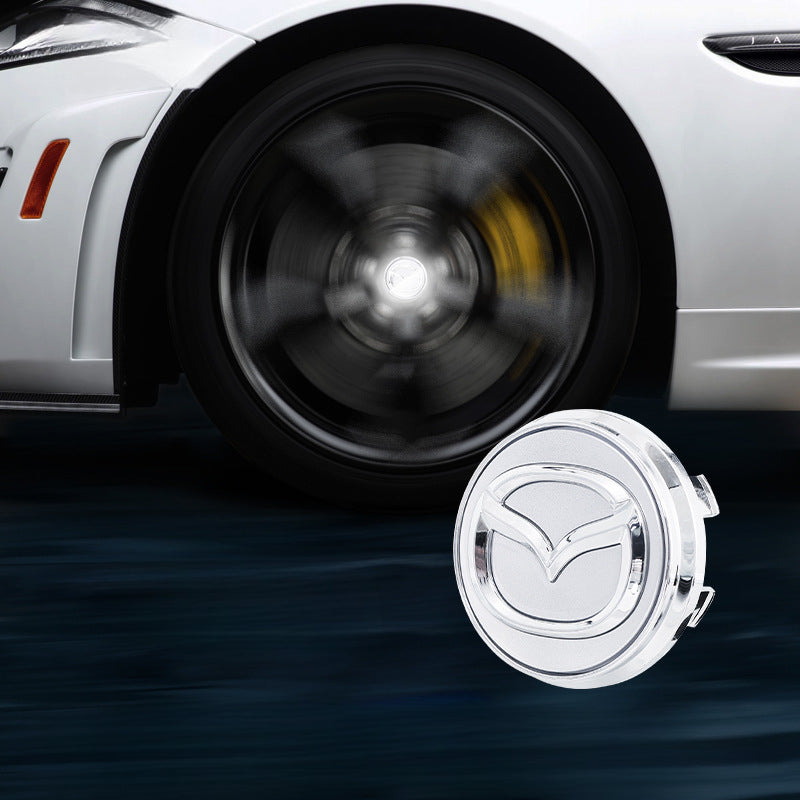 Mazda-Compatible Magnetic Suspension Hub Caps & LED Suspension Luminous Wheel Hub Lights