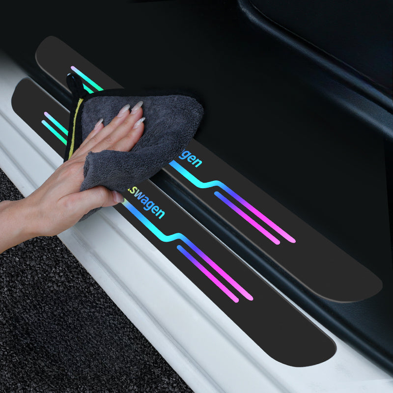 Colored Car Door Sill Strips