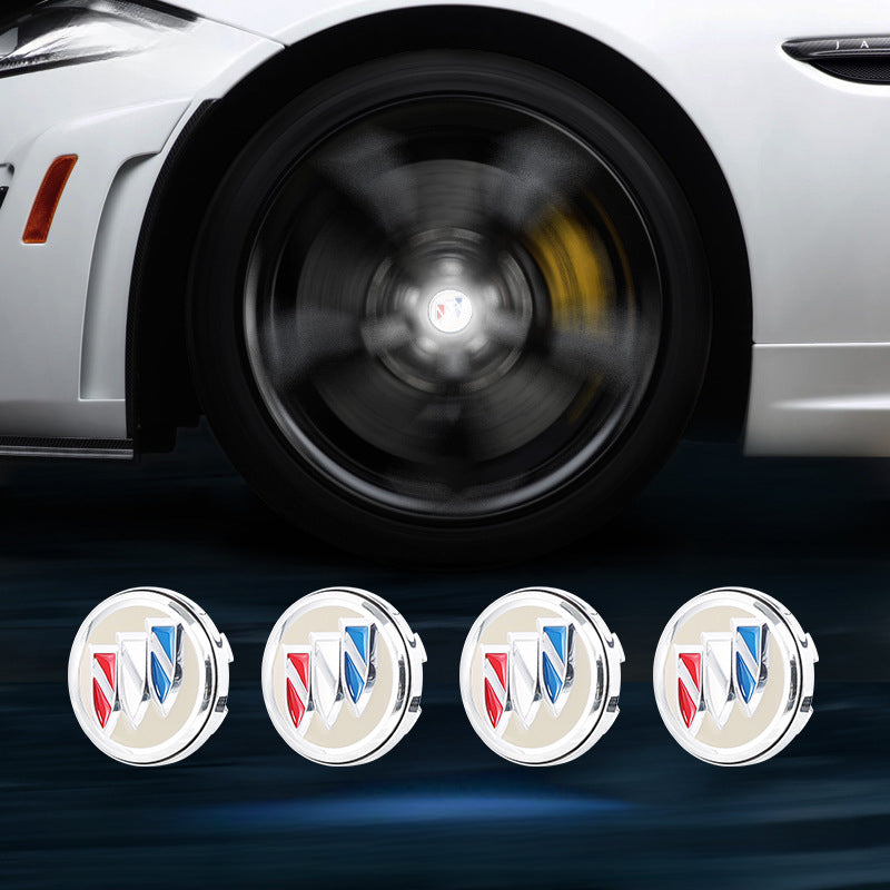 Buick-Compatible Magnetic Suspension Hub Caps & LED Suspension Luminous Wheel Hub Lights