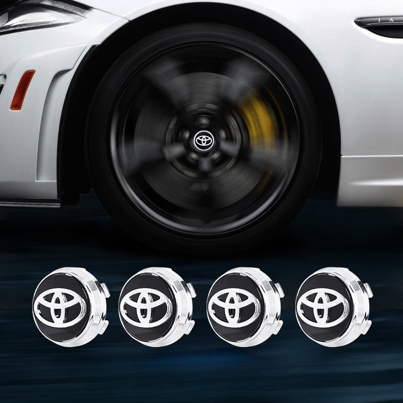 Toyota & Crown-Compatible Magnetic Suspension Hub Caps & LED Suspension Luminous Wheel Hub Lights