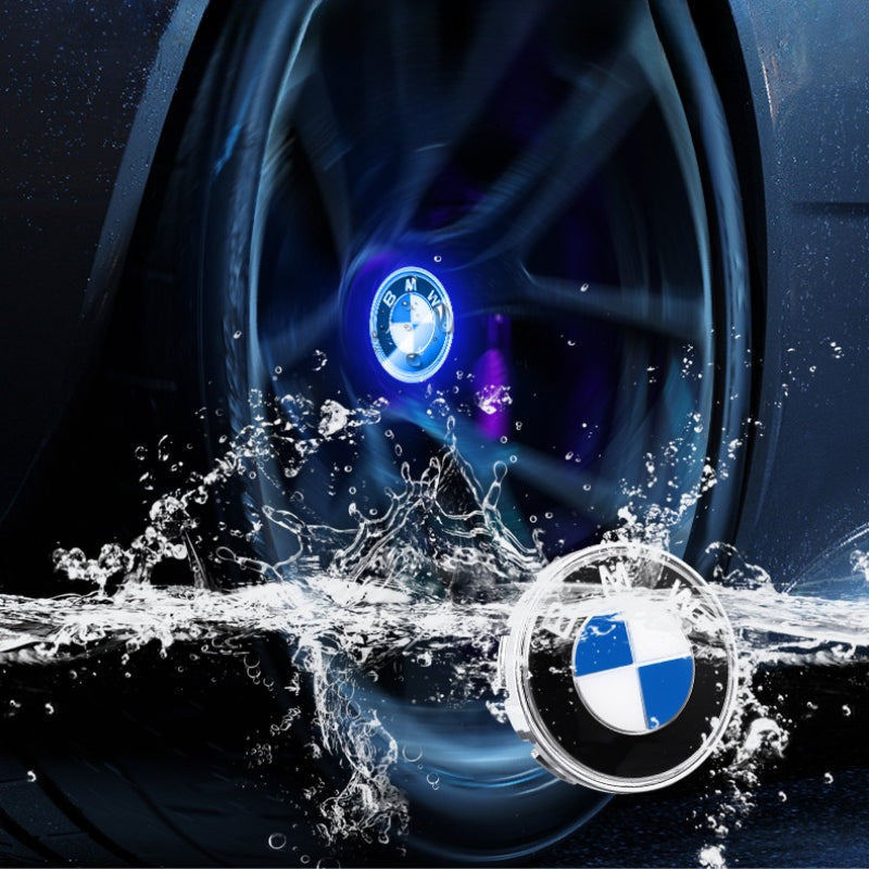 BMW-Compatible Magnetic Suspension Hub Caps & LED Suspension Luminous Wheel Hub Lights