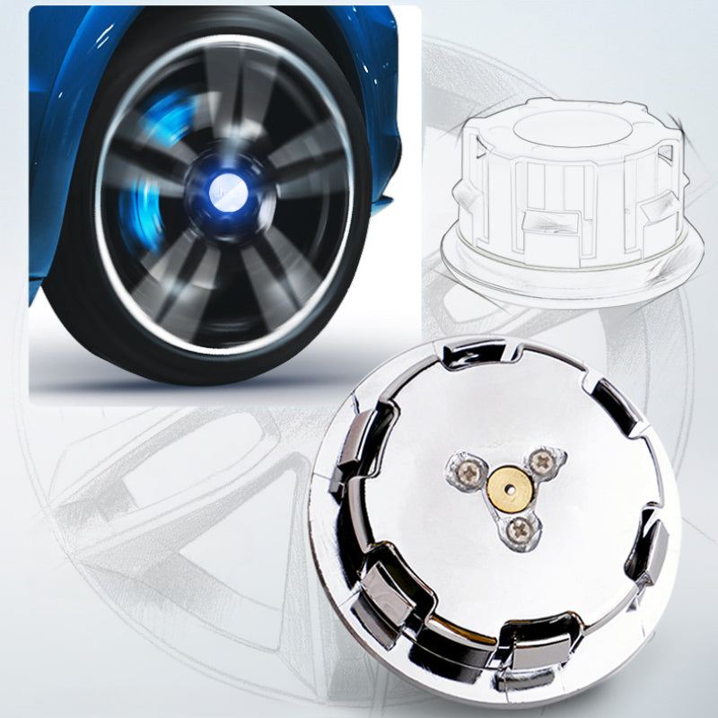 Jeep-Compatible Magnetic Suspension Hub Caps & LED Suspension Luminous Wheel Hub Lights