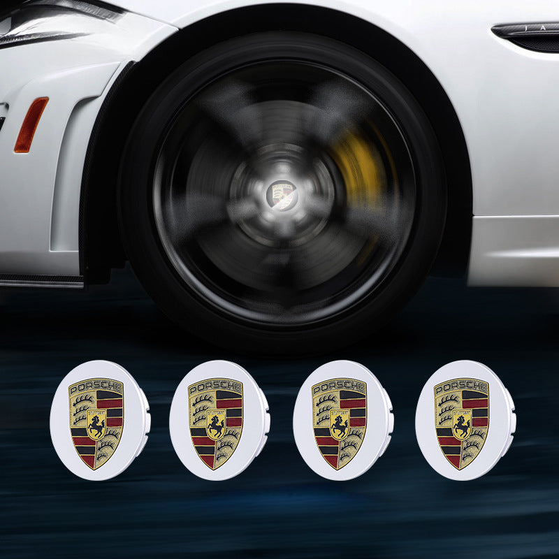 Porsche-Compatible Magnetic Suspension Hub Caps & LED Suspension Luminous Wheel Hub Lights