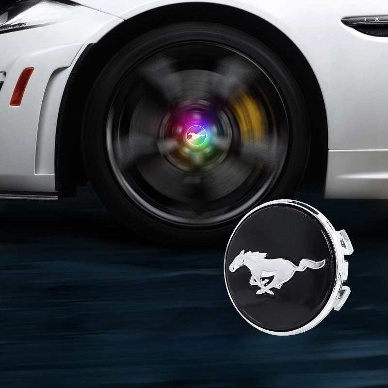 Ford-Compatible Magnetic Suspension Hub Caps & LED Suspension Luminous Wheel Hub Lights