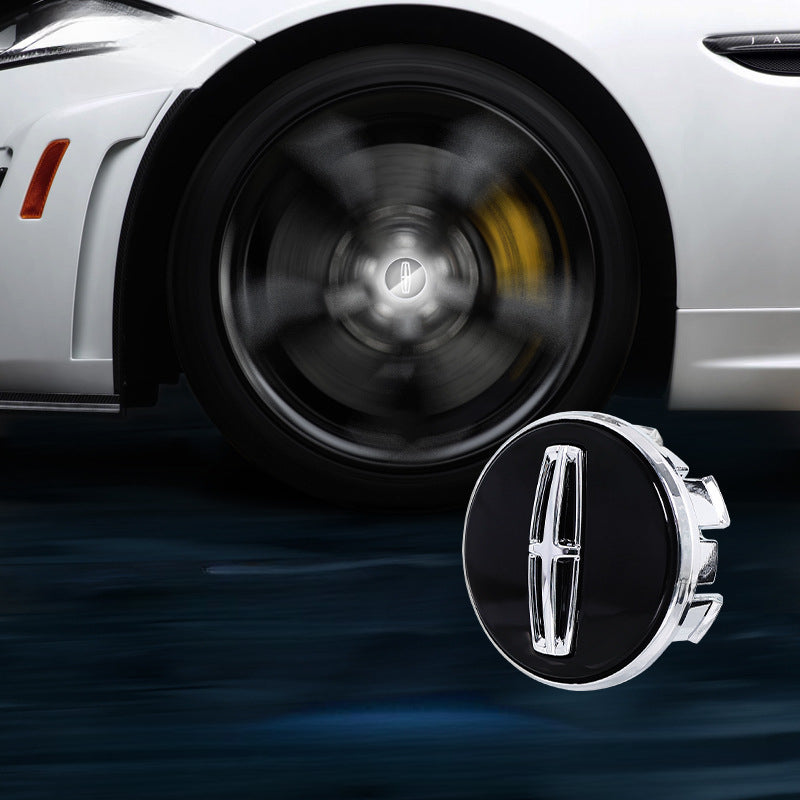 Lincoln-Compatible Magnetic Suspension Hub Caps & LED Suspension Luminous Wheel Hub Lights