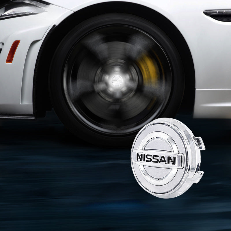 Nissan-Compatible Magnetic Suspension Hub Caps & LED Suspension Luminous Wheel Hub Lights