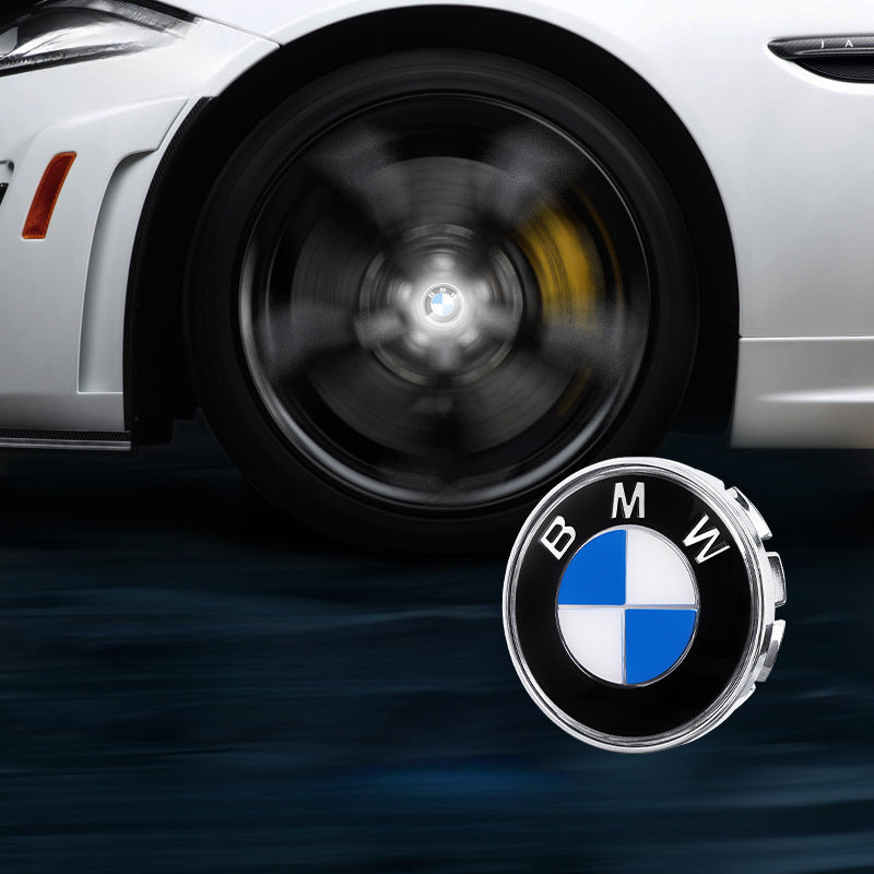 BMW-Compatible Magnetic Suspension Hub Caps & LED Suspension Luminous Wheel Hub Lights