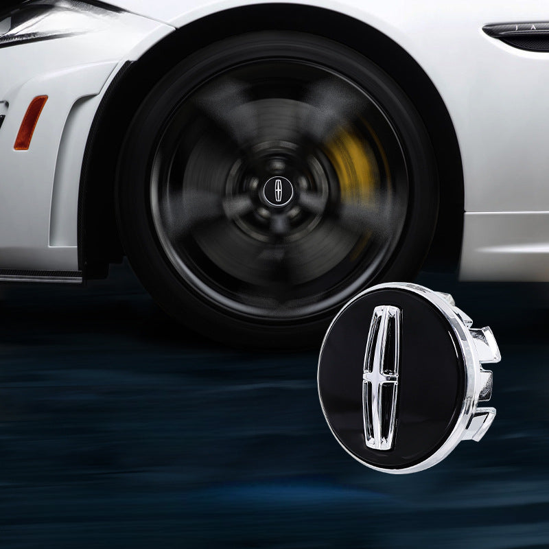 Lincoln-Compatible Magnetic Suspension Hub Caps & LED Suspension Luminous Wheel Hub Lights