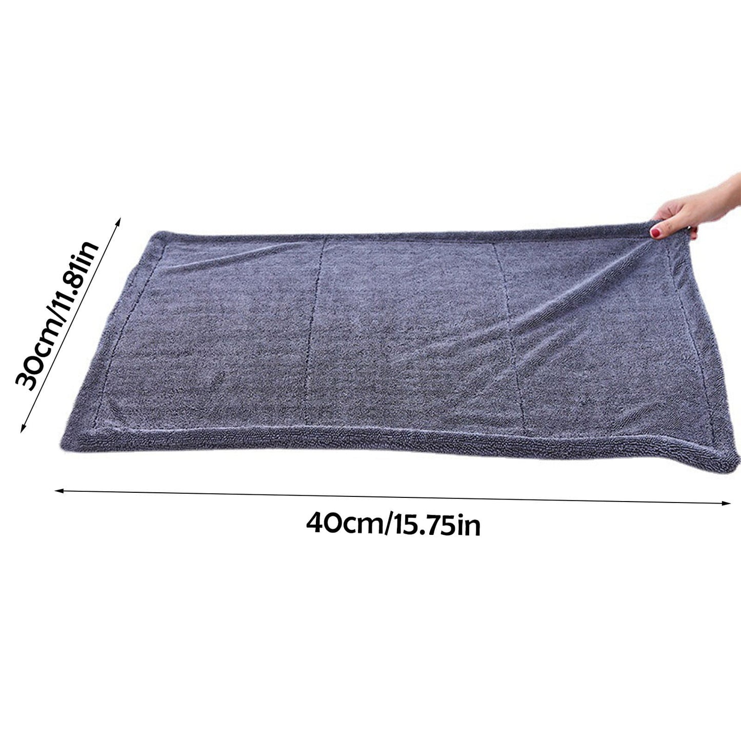 Car Drying Towel Double Layer Microfiber Towel (Flash Sale)