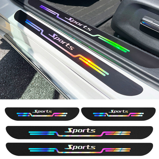 Colored Car Door Sill Strips