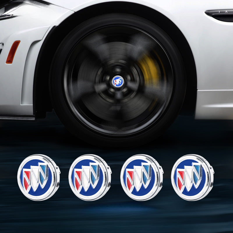 Buick-Compatible Magnetic Suspension Hub Caps & LED Suspension Luminous Wheel Hub Lights