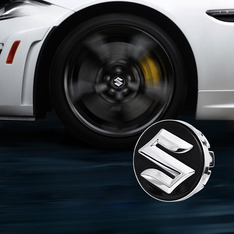 Suzuki-Compatible Magnetic Suspension Hub Caps & LED Suspension Luminous Wheel Hub Lights