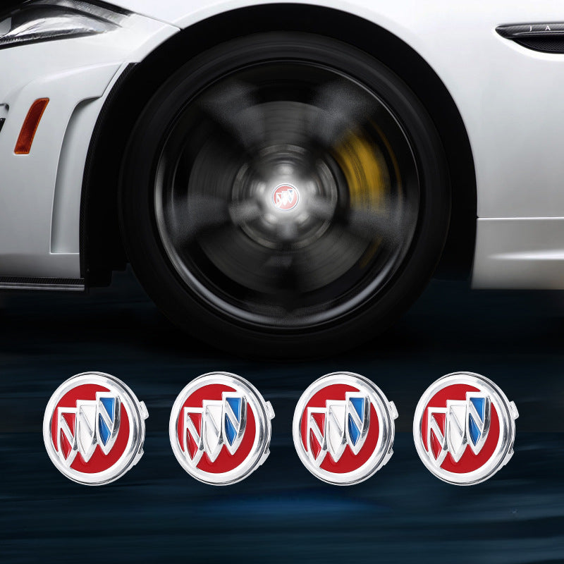 Buick-Compatible Magnetic Suspension Hub Caps & LED Suspension Luminous Wheel Hub Lights