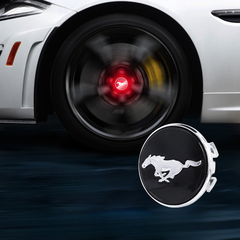 Ford-Compatible Magnetic Suspension Hub Caps & LED Suspension Luminous Wheel Hub Lights