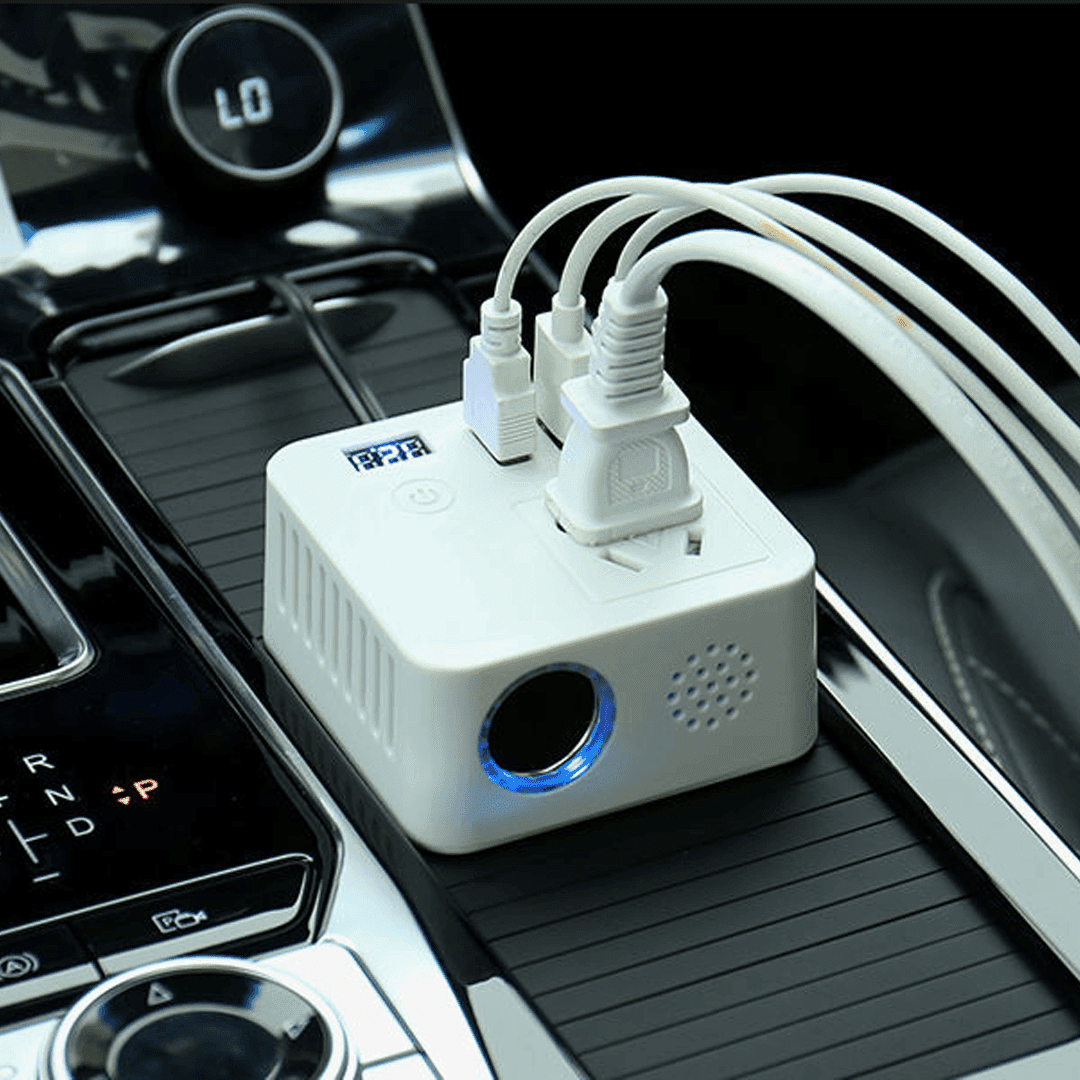 Multifunctional Car Inverter 150W High Power Sine Wave Inverter 3.0 Fast Charging Socket