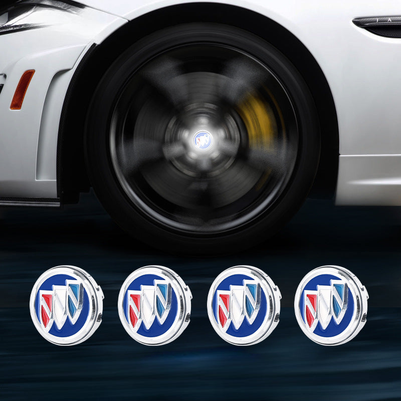 Buick-Compatible Magnetic Suspension Hub Caps & LED Suspension Luminous Wheel Hub Lights