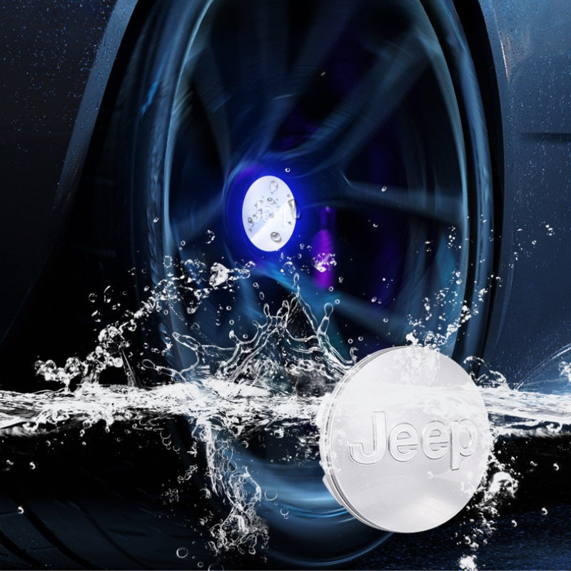 Jeep-Compatible Magnetic Suspension Hub Caps & LED Suspension Luminous Wheel Hub Lights