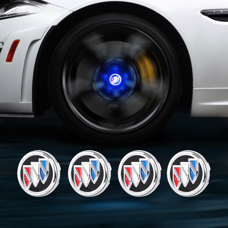 Buick-Compatible Magnetic Suspension Hub Caps & LED Suspension Luminous Wheel Hub Lights