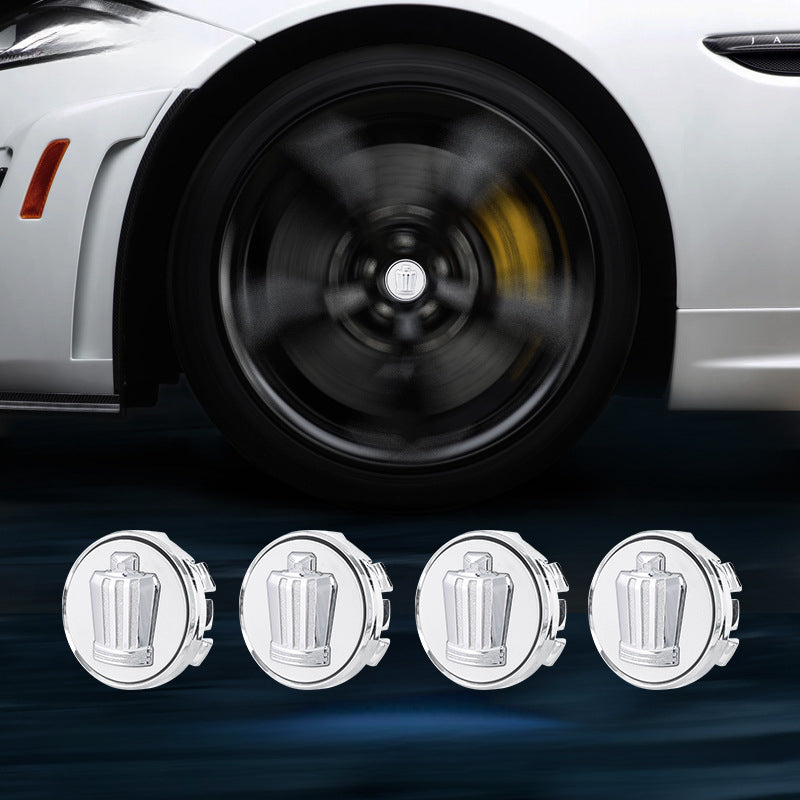 Toyota & Crown-Compatible Magnetic Suspension Hub Caps & LED Suspension Luminous Wheel Hub Lights