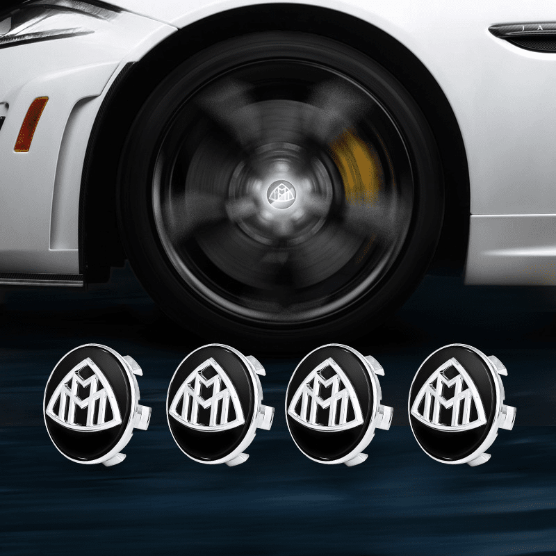 Mercedes-Benz-Compatible Magnetic Suspension Hub Caps & LED Suspension Luminous Wheel Hub Lights