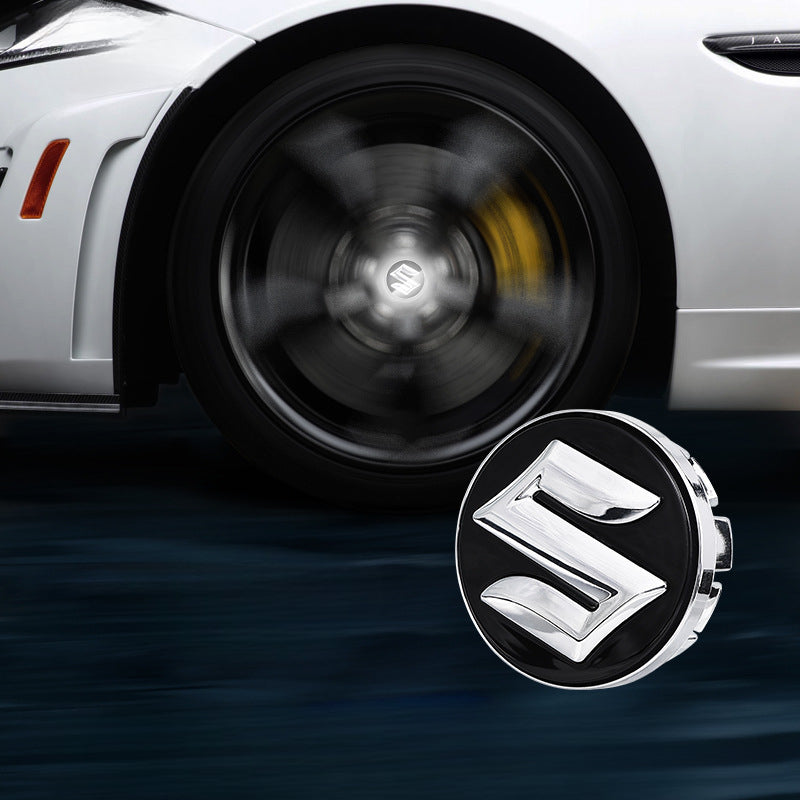 Suzuki-Compatible Magnetic Suspension Hub Caps & LED Suspension Luminous Wheel Hub Lights