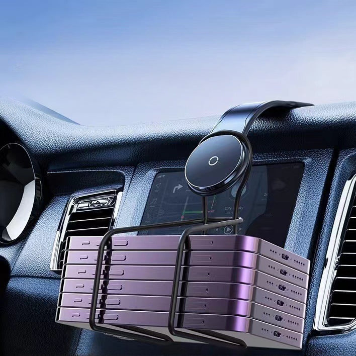 Magnetic Car Memory Alloy Phone Holder