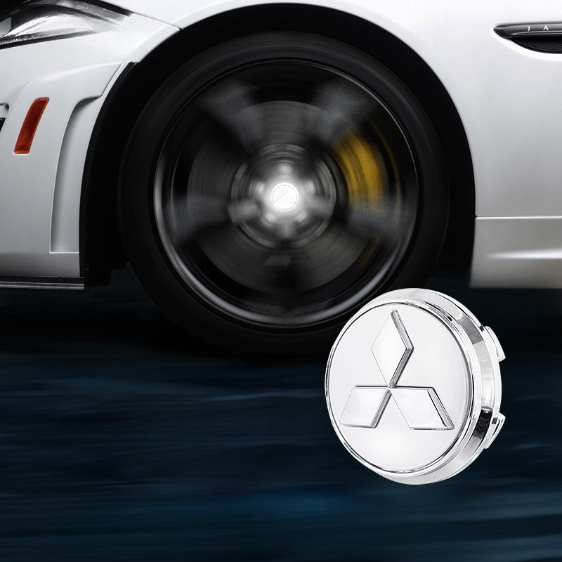 Mitsubishi-Compatible Magnetic Suspension Hub Caps & LED Suspension Luminous Wheel Hub Lights