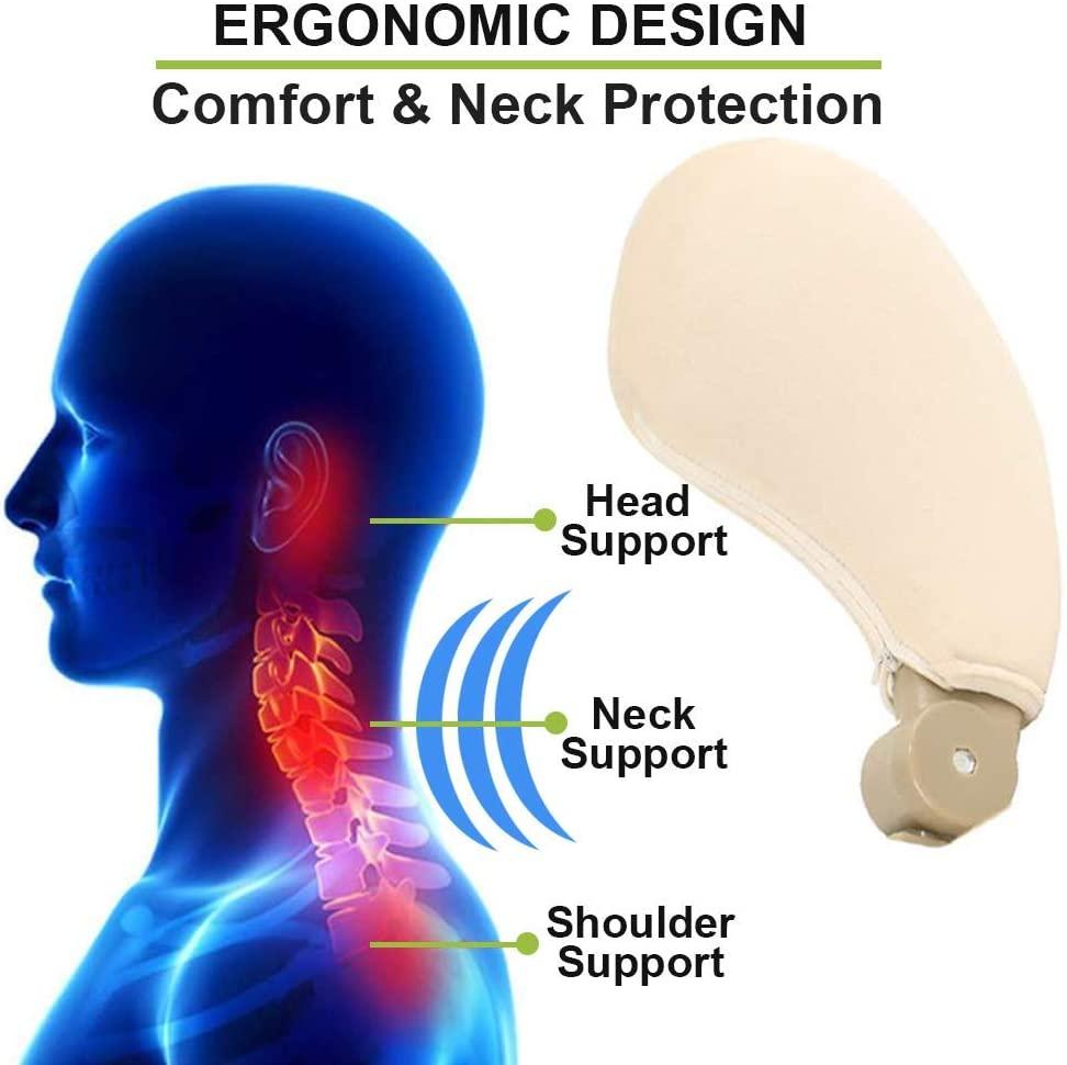 Universal Memory Foam Safety Headrest For Car Seats